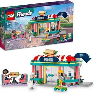 NWOT Lego Friends Heartlake Downtown Diner